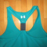 under armour Fly-By Stretch running top, снимка 9 - Потници - 26522141
