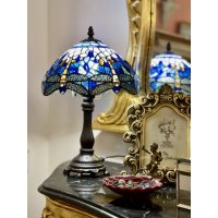 Настолна лампа - Водно конче (синя), снимка 6 - Настолни лампи - 44114963