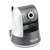 IP камера бебефон Tenvis IP ROBOT 3, PTZ, 720P, 3.6мм обектив, WLAN, H.264, IR осветяване, снимка 4 - IP камери - 34713144