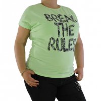 Дамски блузи къс ръкав / тениски - Макси размер, снимка 3 - Тениски - 21494825