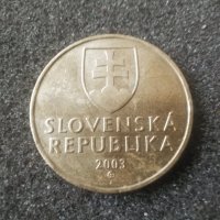 10 крони 2003г. Словакия, снимка 2 - Нумизматика и бонистика - 39868327