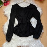 Блуза Tally Weijl с отворен гръб, снимка 1 - Блузи с дълъг ръкав и пуловери - 32487468