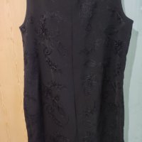 Макси рокля 2XL в черен цвят , снимка 2 - Рокли - 43222034