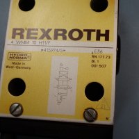 хидравличен ръчен разпределител Rexroth 4 WMM 10 H11/F, снимка 6 - Резервни части за машини - 26883373