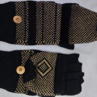Топли зимни мъжки ръкавици с покривало, снимка 3 - Ръкавици - 43766652