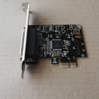 Roline PCI-Express Adapter Card, 1x Parallel ECP/EPP Port, снимка 5 - Други - 38285591