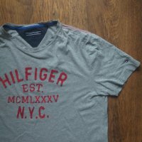 tommy hilfiger - страхотна мъжка тениска, снимка 3 - Тениски - 36806014