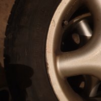 Алуминиеви джанти AEZ със зимни гуми Continental - 195/65/15, снимка 4 - Гуми и джанти - 33013709