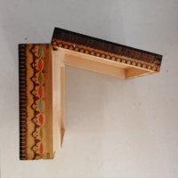 Дървена кутия 13.5 х 13.5 h 6 см. , снимка 6 - Други стоки за дома - 32414565