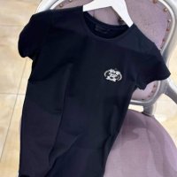 Дамска Черна тениска Prada код IM575, снимка 1 - Тениски - 33535089