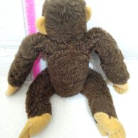 Голяма оригинална Steiff Щайф маймуна шимпанзе, снимка 6 - Плюшени играчки - 44889373