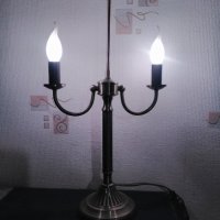 Настолни лампи нощни тип ,,свещник" 2броя., снимка 6 - Антикварни и старинни предмети - 43213442