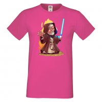 Мъжка тениска Star Wars Obi Wan Star Wars Игра,Изненада,Подарък,Геймър, , снимка 16 - Тениски - 36809580