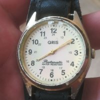 Мъжки часовник QRIS. Vintage watch. Механичен механизъм. Кожена каишка. , снимка 2 - Мъжки - 40251336