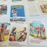 ВИНЕТУ карти за игра WINNETOU-QUARTETT, снимка 2 - Карти за игра - 33674786