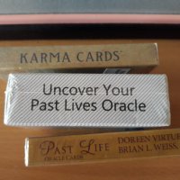 86 терапевтични оракул (таро) карти: Uncover your Past Lives Oracle, снимка 3 - Други игри - 36312861