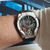 Уникален часовник HUBLOT MP-09 BIG BANG 49мм механичен клас 6А+, снимка 14 - Мъжки - 36991024