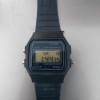 Мъжки ръчен часовник F-91W , час, дата, хрометър, аларма, календар , снимка 7 - Мъжки - 43629225