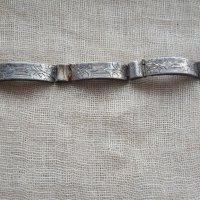 Сребърна старинна гривна, снимка 1 - Антикварни и старинни предмети - 28389648