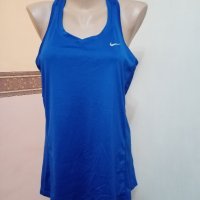 NIKE Running Fit Dry, Оригинален Потник, Размер М. Код 2138, снимка 2 - Потници - 43911504