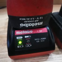 Продавам зарядни устройства за: METABO / FACOM / MILWAUKEE  Зарядно METABO  L60 цена 79лв. Две батер, снимка 4 - Винтоверти - 39640632