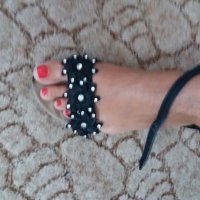 Дамски сандали с камъчета за 10 лв, снимка 3 - Сандали - 29061387
