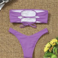 Бански Consilina Purple - L размер, снимка 2 - Бански костюми - 37005468