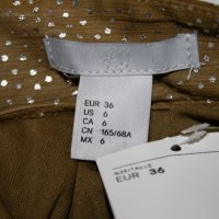 H&M Пола с висока талия - нова, с етикет, снимка 7 - Поли - 26739786