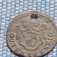 Рядка монета пфенинг 1753г. Фридрих Бранденбург Байраут 13753, снимка 5 - Нумизматика и бонистика - 42968472