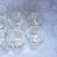 9 чаши масивно стъкло 150 мл , снимка 4 - Чаши - 33360069