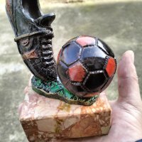 Футболен трофей, снимка 1 - Антикварни и старинни предмети - 43594437