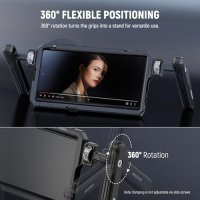 Нов 360° Въртящи Се Дръжки за Снимане Видео iPhone Samsung - NEEWER, снимка 8 - Друга електроника - 43560741