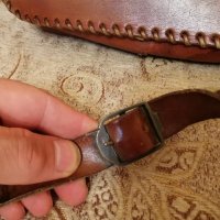 Стара кожена дамска чанта , снимка 9 - Антикварни и старинни предмети - 43369302