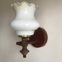 Винтидж - красива лампа за стена , снимка 3 - Лампи за стена - 40858861