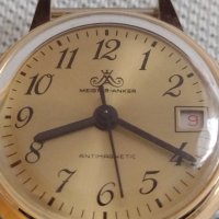 Марков дамски часовник MEISTER ANKLER AUTOMATIC работи перфектно състояние позлатена рамка 43090, снимка 7 - Други ценни предмети - 43895107