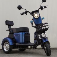 Стилна Елегантна двуместна електрическа триколка EcoWay модел M13, снимка 4 - Мотоциклети и мототехника - 36516860