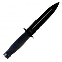 Тактически двустранен нож, тип кама SOG, с вулканизирана, водоустойчива дръжка, снимка 1 - Ножове - 33419541