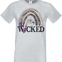 Мъжка тениска Wicked Witch,Halloween,Хелоуин,Празник,Забавление,Изненада,Обичаи,, снимка 4 - Тениски - 38137710
