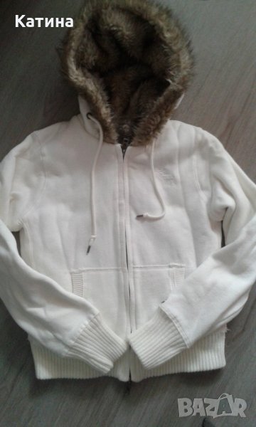 Зимно яке в екрю, снимка 1