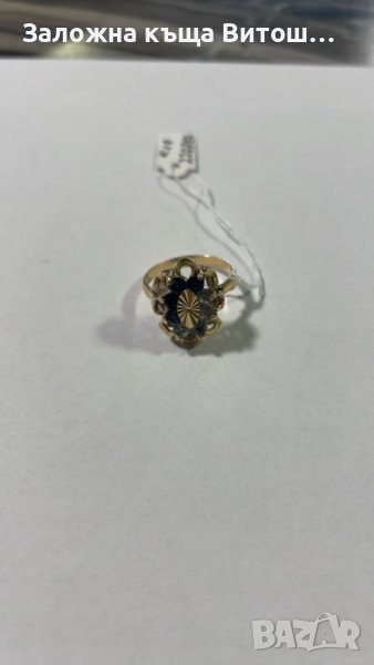 Златен пръстен 18к / 3.62 гр., снимка 1