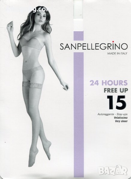 Силиконови чорапи SANPELLEGRINO FREE UP 15 DEN, снимка 1