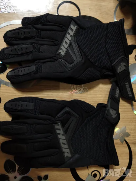 Оригинални Thor Spectrum мотокрос ръкавици с гардове, снимка 1