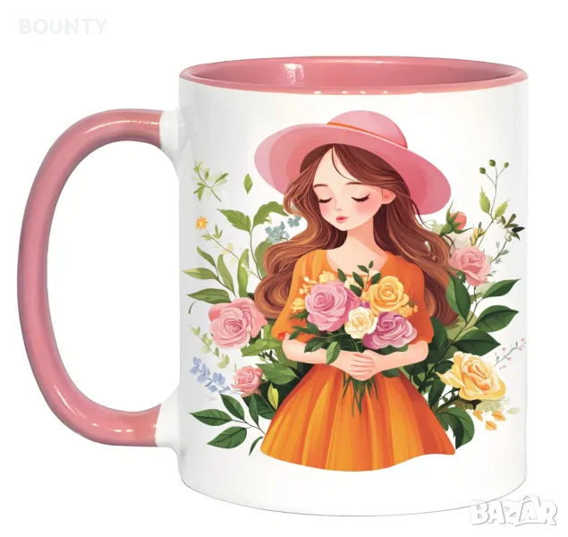 Персонализирана цветна арт чаша, снимка 1