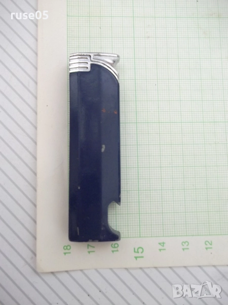 Запалка отварачка газова пиезокристална с мек пламъкработеща, снимка 1