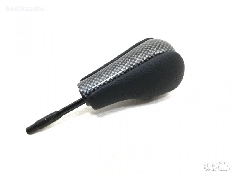 3D карбон топка скоростен лост за автоматична скоростна кутия БМВ Е87 Е90 Е91/2, снимка 1