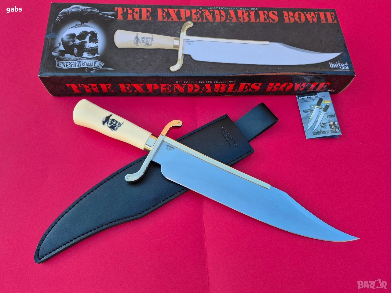 Масивен нож "THE EXPENDABLES BOWIE",Непобедимите, снимка 1