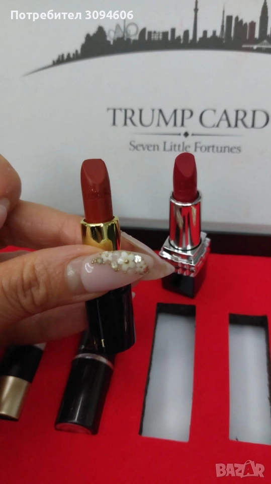 Мини комплект бижу червила, снимка 1