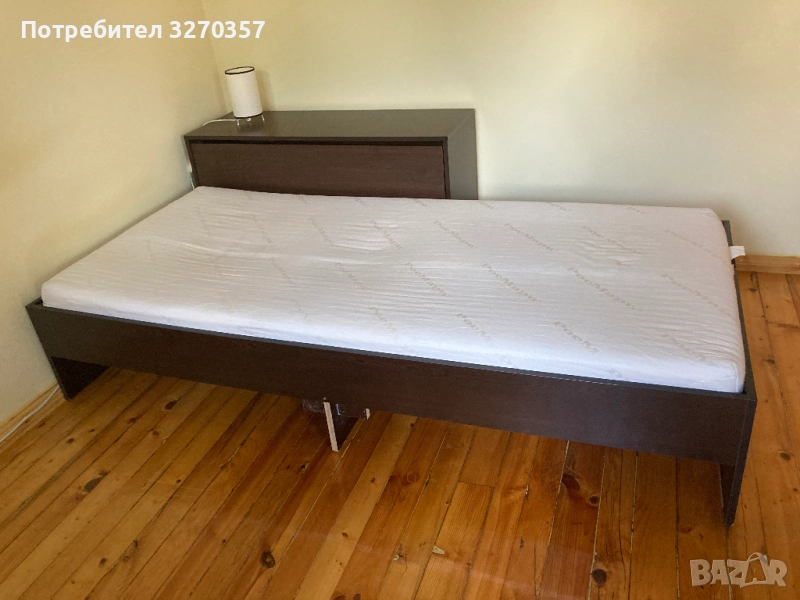 Комплект легло 220см. и ракла, снимка 1