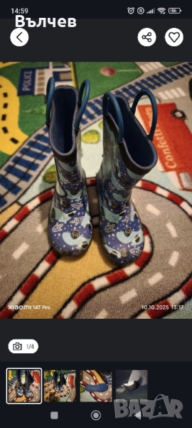 Детски ботуши ползвани, снимка 1