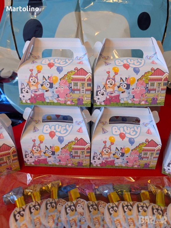 Кутийка за лакомства и подаръци Блуи и Бинго, снимка 1